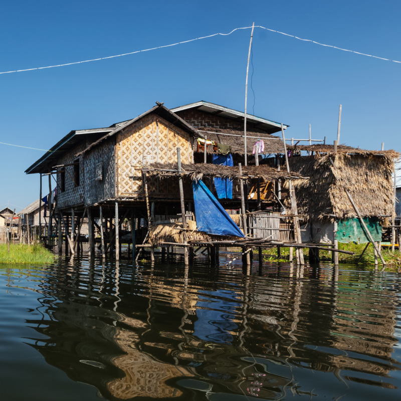 Visit one of Siem Reap's floating villages 